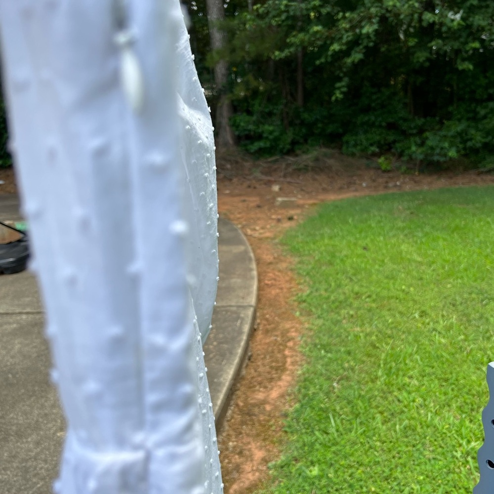 White Ruffle Dress - Picture 4 of 7